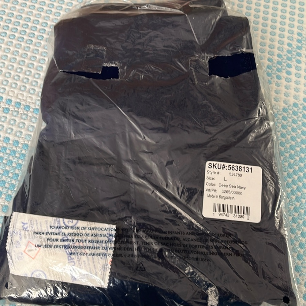 Boys Husky Iron Knee Stretch Jersey Lined Pants size L 10-12 H. New. Land’s end